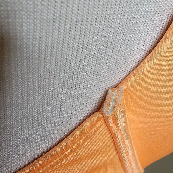 Relisting! Victorias Secret Push Up Fringe Strap Bikini Swim Top Orange 34C - Picture 13 of 13